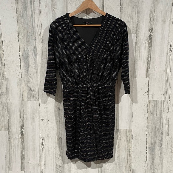 Trina Turk Dresses & Skirts - TRINA TURK Rainbow Metallic Striped Dress Size Large